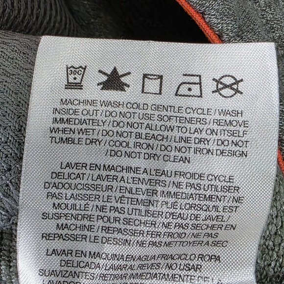 Mens Nike Dri-Fit OSU Gray Sweatpants Zippered Ankles Elastic Waist Polyester L - Picture 12 of 12